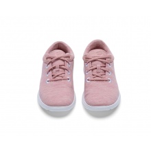 Merinos Sneaker Lace Up Merinowolle rosa Damen